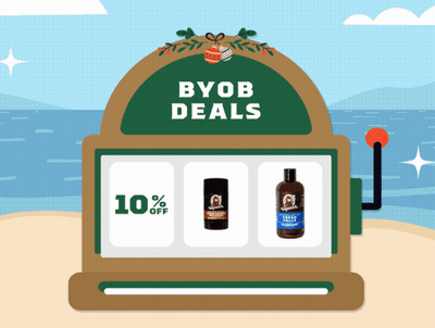 Slot Machine Saying BYOB Deals GIF