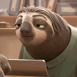 Sloth Smile Slow GIF