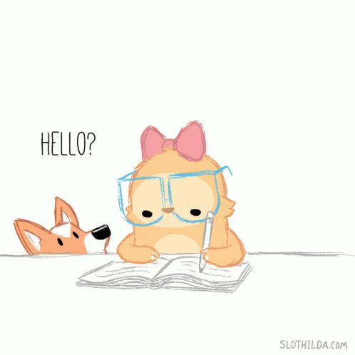 Sloth With Glasses And Bow Saying Excuse Me GIF