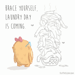 Slothilda Facing Dirty Landry GIF