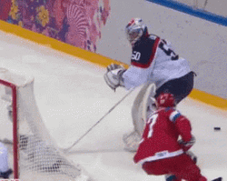 Slovakia Intense Hockey Check Mate GIF