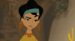 Slow Blink Chicha The Emperors New Groove GIF
