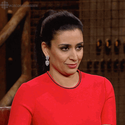 Slow Blink Manjit Minhas Head Tilt GIF