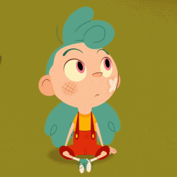 Slow Blink Nikki Camp Camo Animation GIF