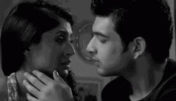 Slow Kiss On Cheek Couple GIF
