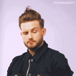 Slow Mo Shoulder Brush GIF
