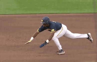 Slow Motion Epic Fail In Baseball Field GIF