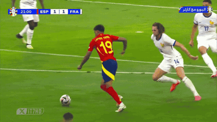Slow Motion Lamine Yamal Goal GIF