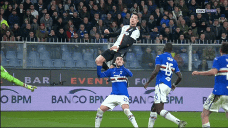 Slow Motion Ronaldo Goal GIF