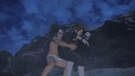 Slow Motion Suplex GIF