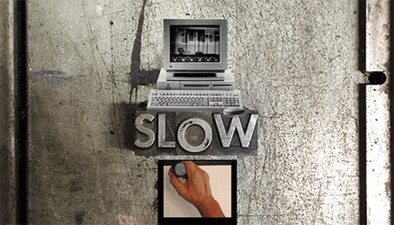 Slow Old School Technology GIF