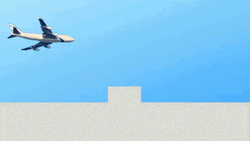 Slow Plane Fall Crash And Burn GIF