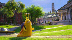 Slug Monster Trying Funny Running GIF