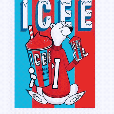 Slurpee Day 2025 Woman's Mouth Cup GIF