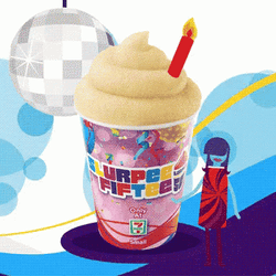 Slushy Slurpee Cup Dance GIF