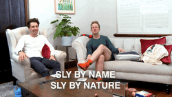 Sly By Name And Nature Guys Sitting GIF