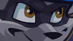 Sly Cooper Showing Off Sparkling Cane GIF