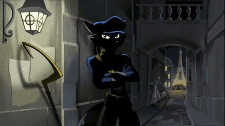 Sly Cooper Spinning His Cane GIF