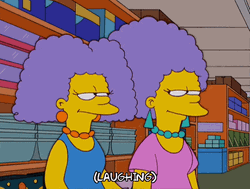 Sly Selma And Patty Bouvier The Simpsons GIF