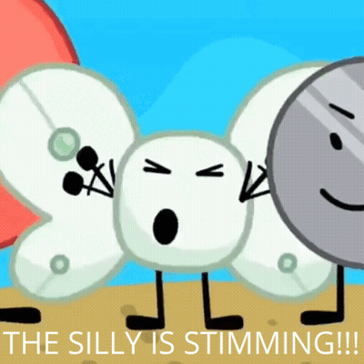 Small Cartoon Character With Big Brain GIF
