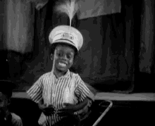 Small  Child Happily Take A Bow GIF