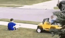 Small Devil Driving GIF