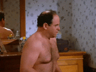 Small George Constanza Was In The Pool GIF