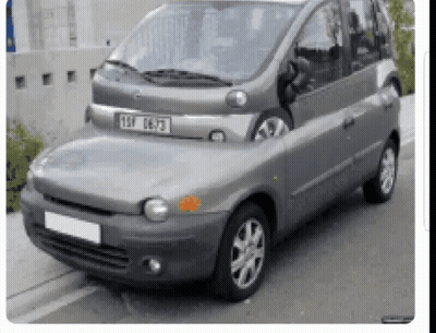 Small Gray Car License Plate 151 063 73 GIF