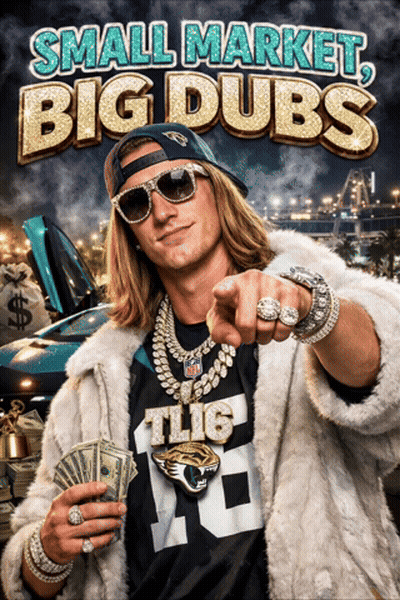 Small Market Big Dubs Man Holding Money Pointing GIF
