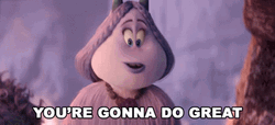 Smallfoot Meechee You're Gonna Do Great GIF