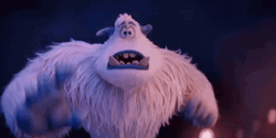 Smallfoot Migo Scary Face GIF