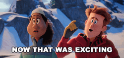 Smallfoot Percy Now That Was Exciting GIF