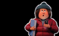 Smallfoot Stunned Lady  GIF