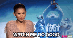 Smallfoot Zendaya Watch Me Do Good GIF