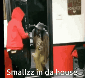 Smallzz In Da House Pimp Walk GIF