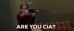Smart Kid Taking Video Are You Cia GIF