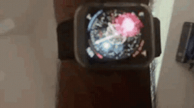 Smart Watch On Wrist With Clock GIF
