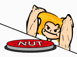 Smashing The Nut Button GIF