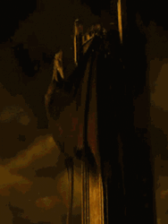 Smaug Flying Around Spewing Fire GIF