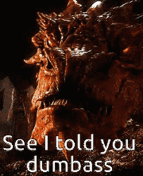 Smaug I Told You Little GIF