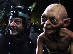 Smeagol Behind The Scenes  GIF