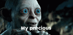 Smeagol My Precious Gaze GIF