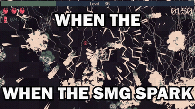 SMG Spark Displayed On Screen GIF