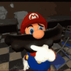 Smg4 Mario Thinking Deep GIF