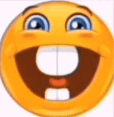 Smiley Face Big Smile GIF