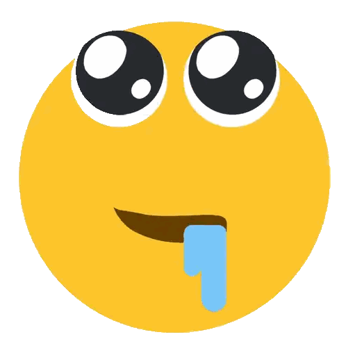 Smiley Face Crying Sticker