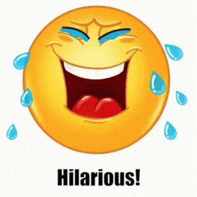 Smiley Face Crying Tears Saying Hilarious GIF