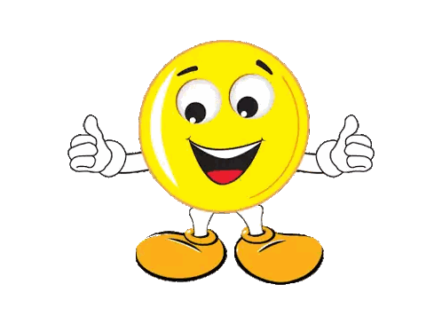 Smiley Face Giving Thumbs Up Sticker
