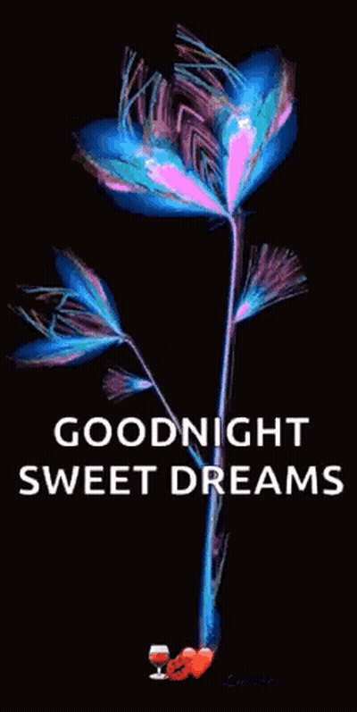 Smiley Face Glasses Good Night Sweet Dreams GIF