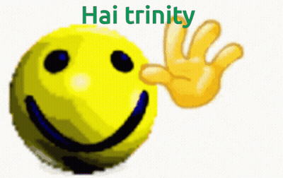 Smiley Face Hai Trinity GIF